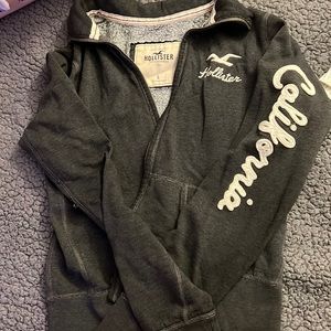 Hollister zip up sweater
